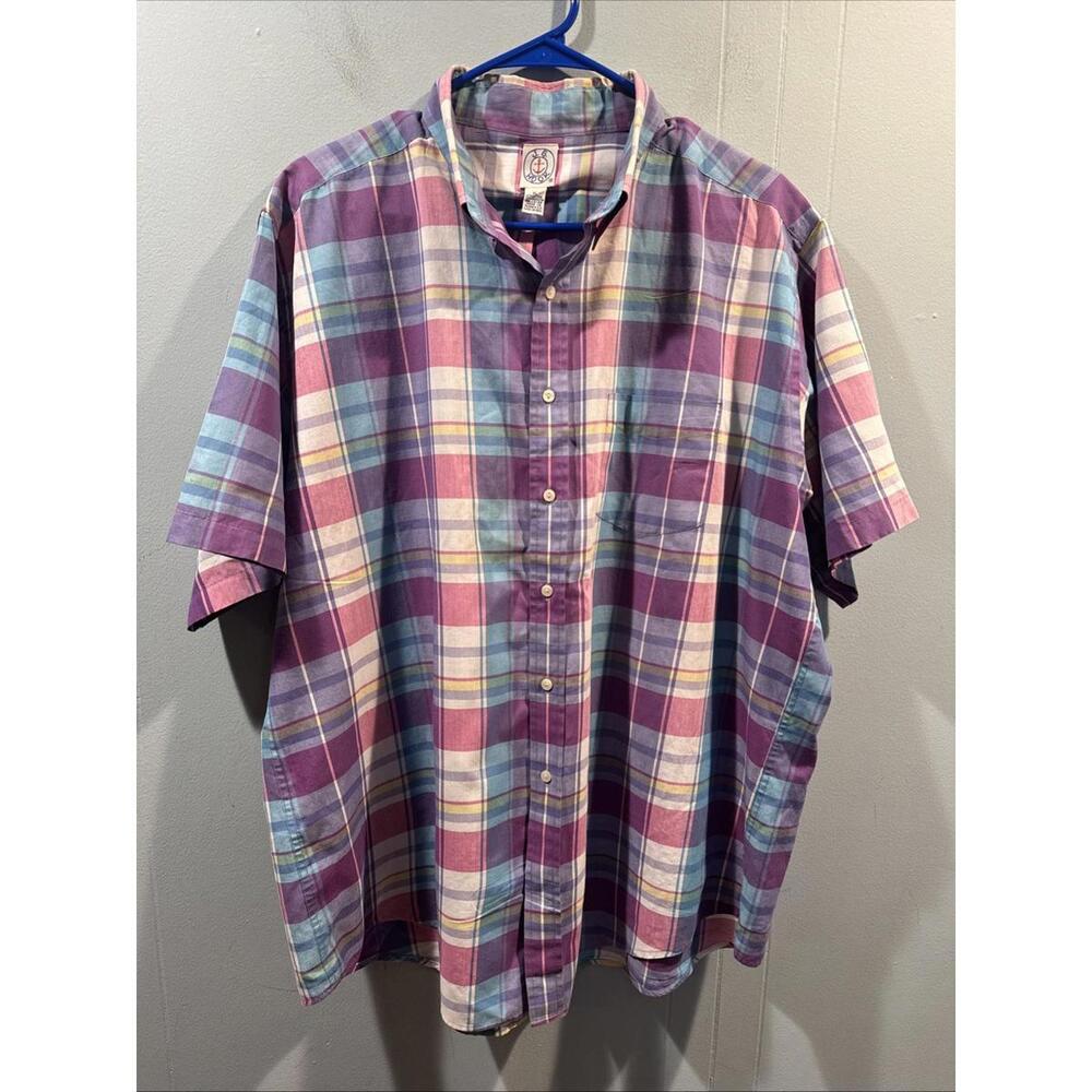 Mens J.G. Hook Plaid Shirt Size XL Multicolor